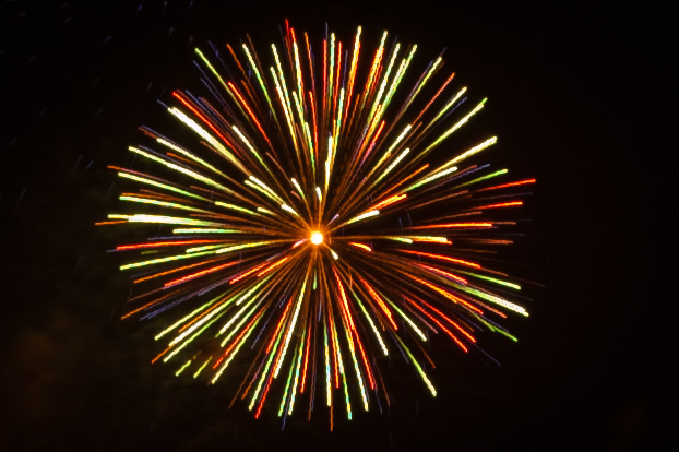 Close-up of a multi-coloured Auckland Anniversay firework on Flickr. A consolation close-up of a firework from the Auckland Anniversary Day celebrations for 2011. It's a 'consolation' since I couldn't get any decent photos from the Rugby World Cup opening ceremony...given that it seems everyone in Auckland had the same idea as me and I wasn't fast enough to get a good spot!