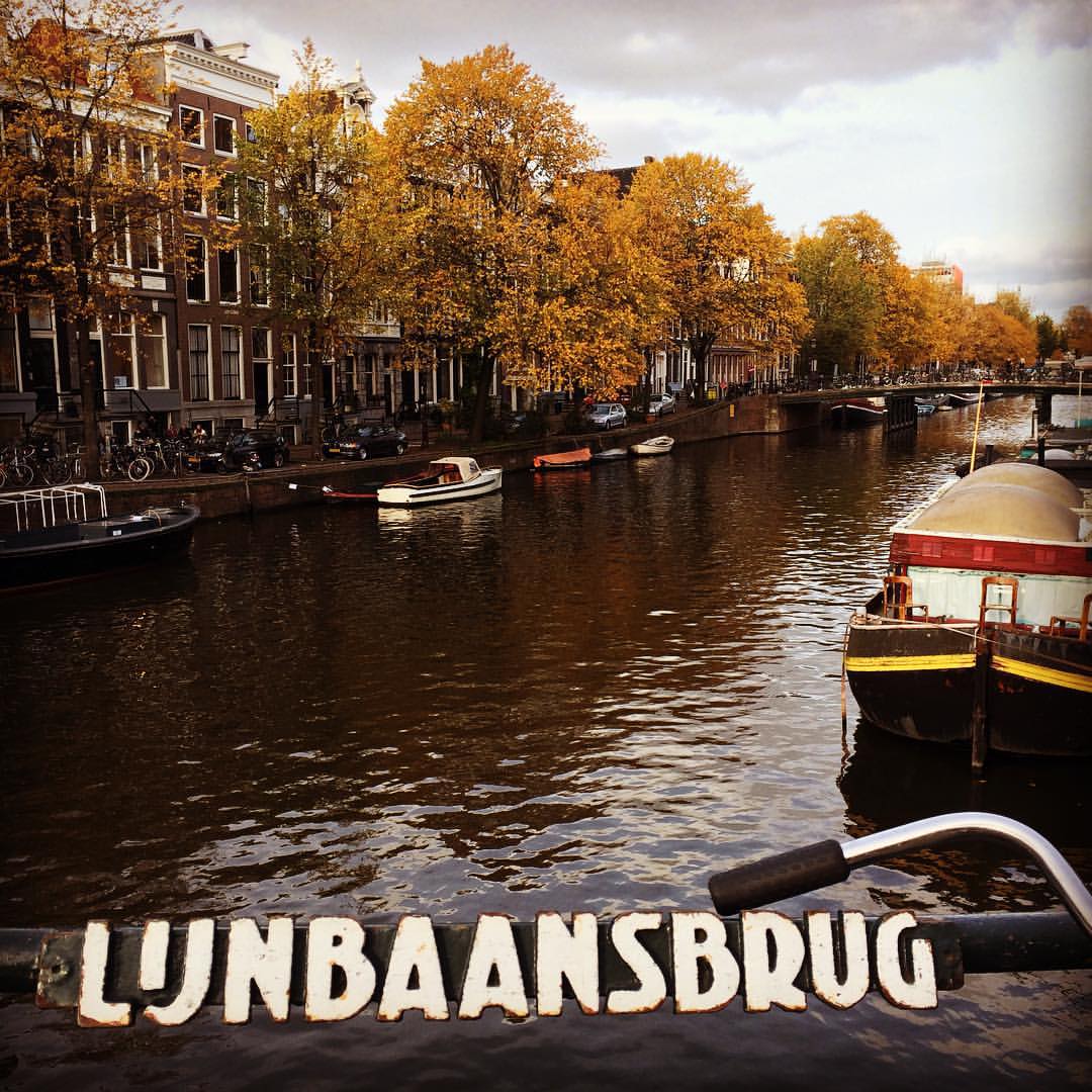 Autumnal Amsterdam (at Lunbaansbrug)