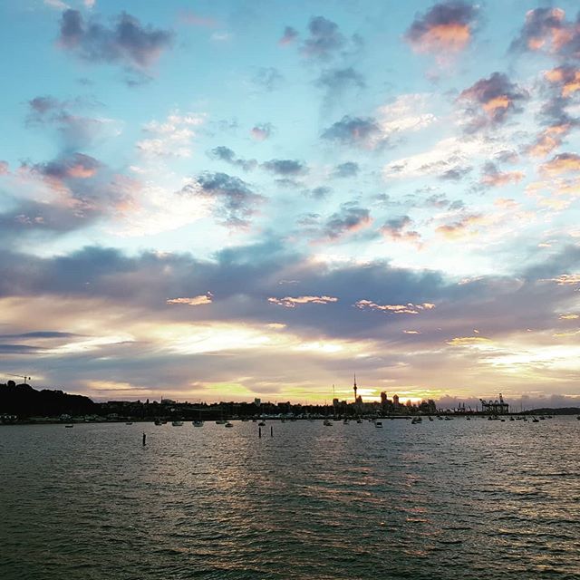 #grateful for a beautiful evening to start the Easter break.