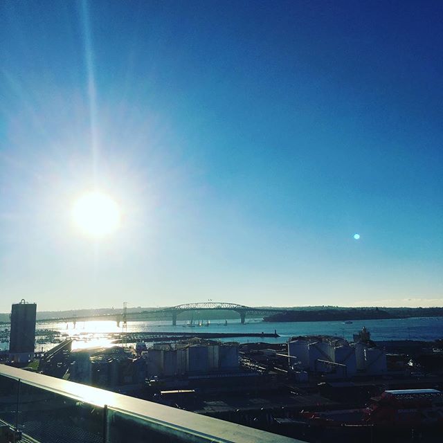 Pretty spectacular way to start to wrap up the week! Best to be #grateful for the sunshine while it lasts!