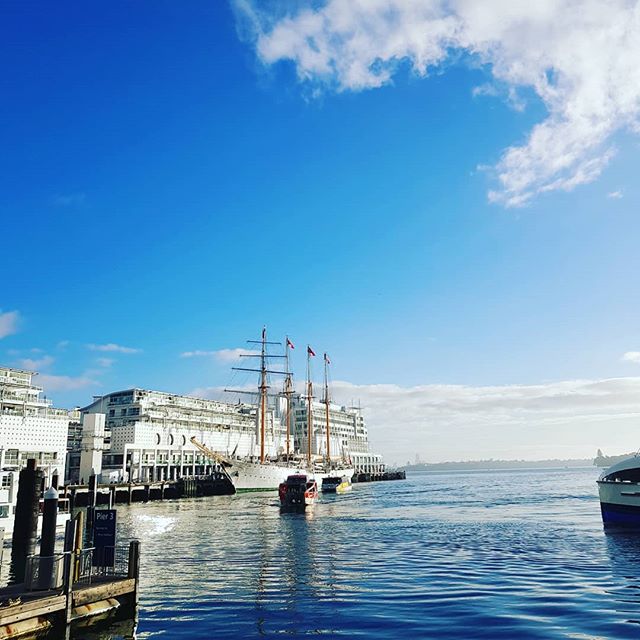 #grateful for fine weather when walking to work