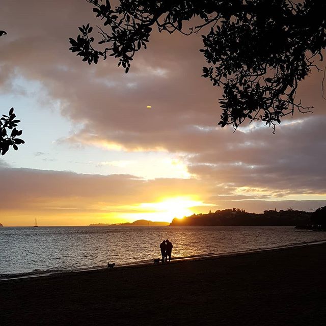 Golden sunrise to greet the end of the working week #grateful